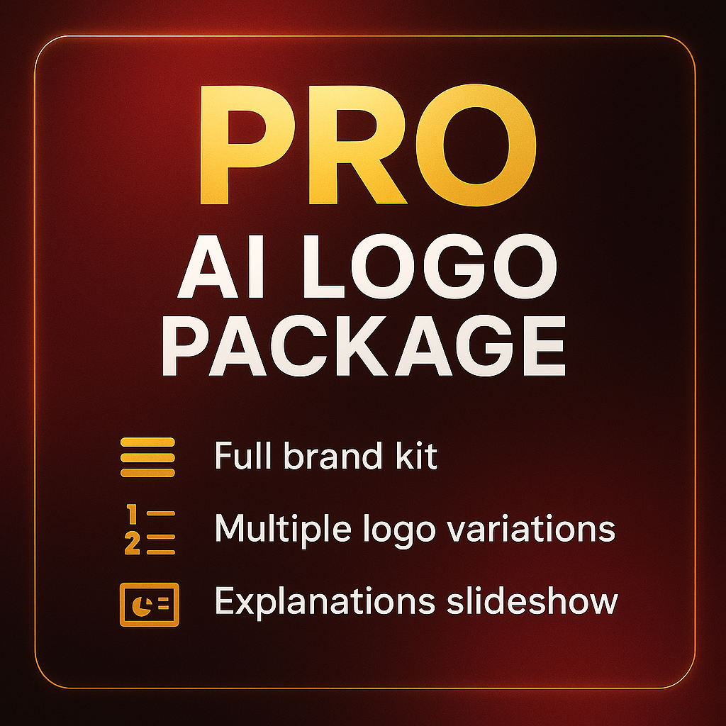 Pro AI Logo Package