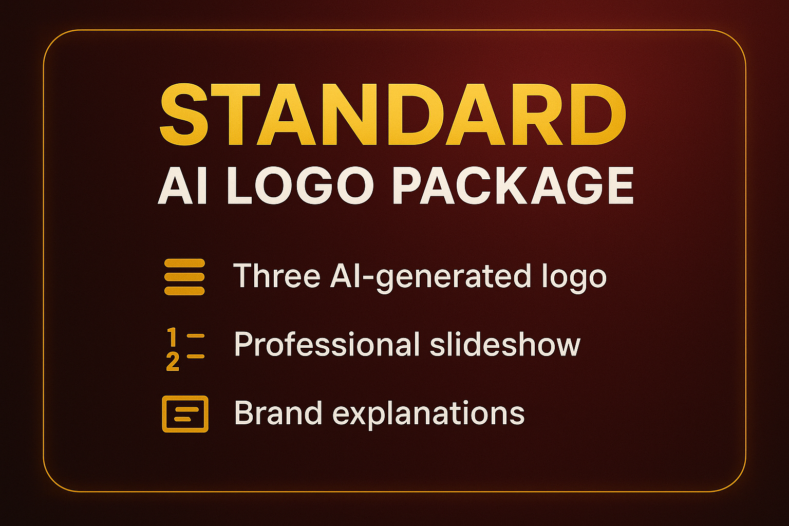 Standard AI Logo Package